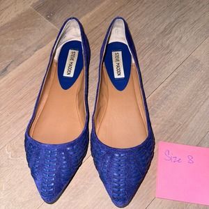 Steve Madden Blue Flats